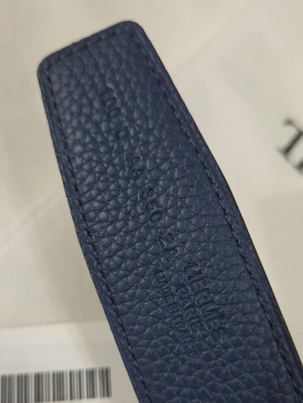Hermes authentic blue